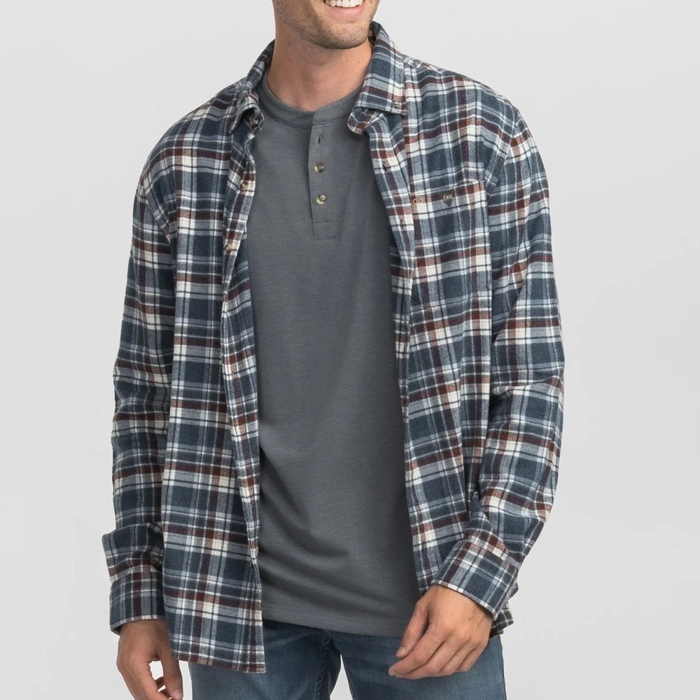 Southern Shirt Boone Washed Flannel LS Shirt